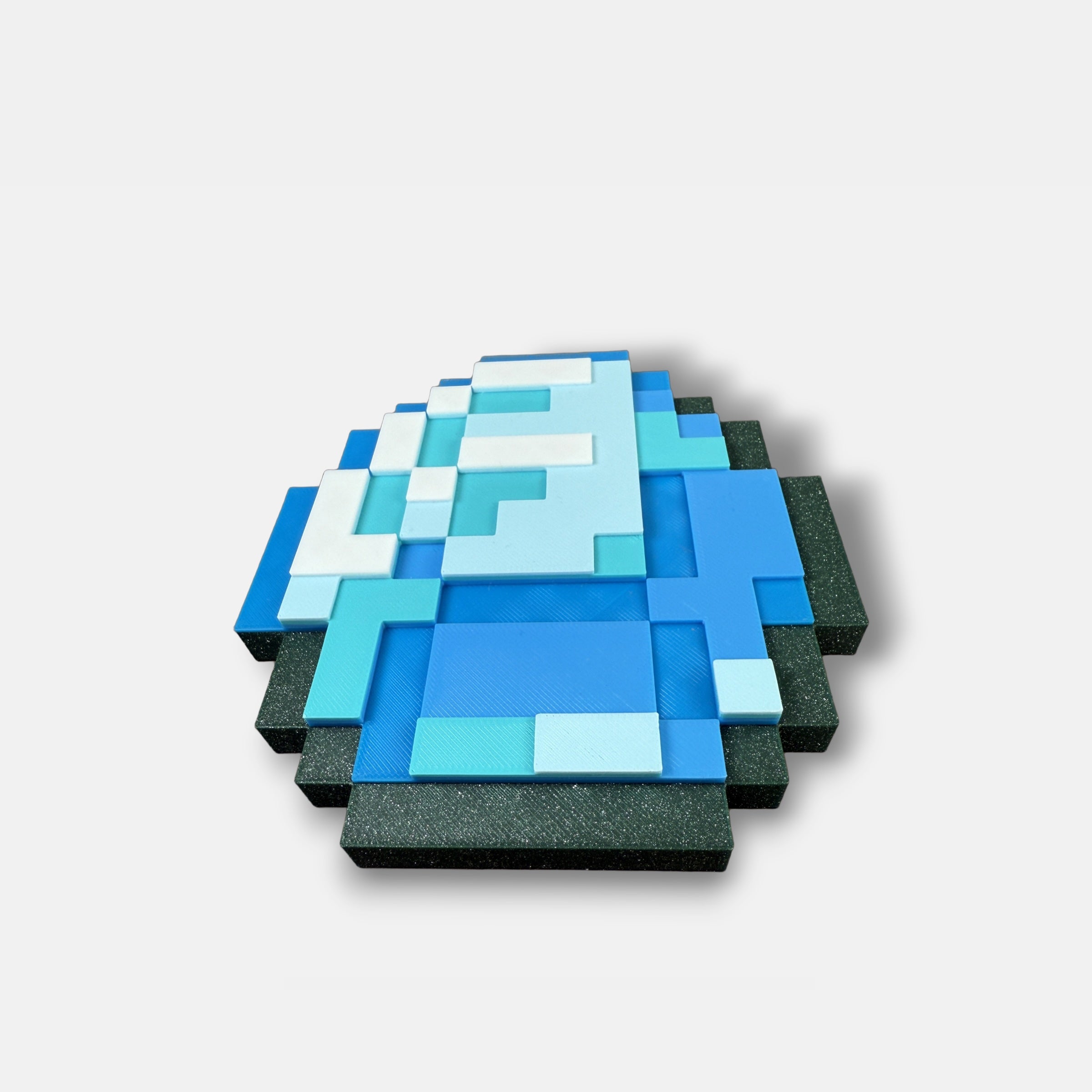 Pixel Crafting Item Frame - Wall Decoration, Gaming Accessory, Removable Toy, Magnetically Swappable